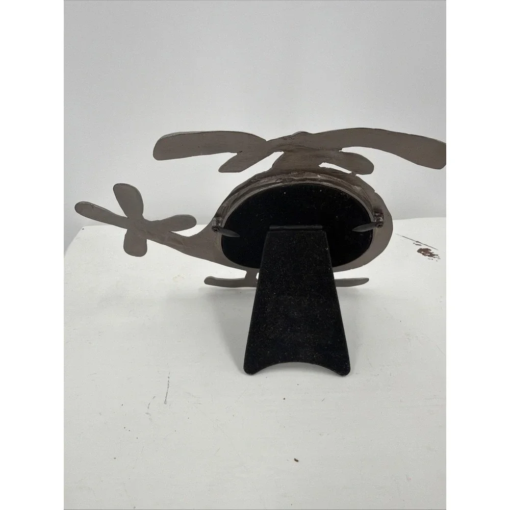 Helicopter Picture Frame Silver Pewter Ashleigh Manor Ruth Reynolds Darby‎